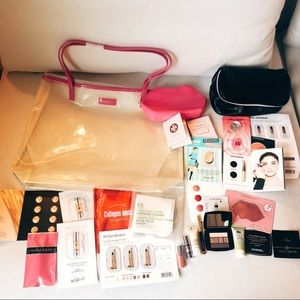 Brand new 28 piece luxury cosmetic & skin care bag